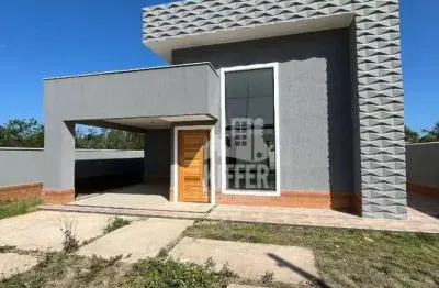 Casa com 3 quartos, suíte, pé direito alto e quintal amplo em jardim atlântico – 480m²
