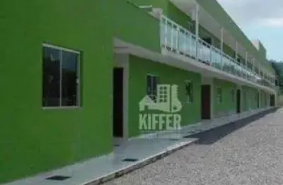 Apartamento com 1 dormitório à venda, 40 m² por r$ 190.000,00 - chácaras de inoã (inoã) - maricá/rj