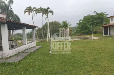 Sítio com 4 dormitórios à venda, 380000 m² por r$ 7.000.000,00 - caju - maricá/rj