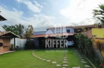 Kiffer imóveis apresenta: casa em itaipuaçu - 4 quartos, 2 suítes, 440m² - próxima à praia!