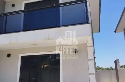 Casa com 2 quartos à venda, 90 m² por r$ 320.000 - jardim atlântico leste (itaipuaçu) - maricá/rj