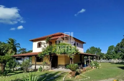Sítio com 5 quartos à venda, 11000 m² por r$ 2.500.000 - itapeba - maricá/rj