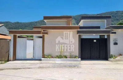 Casa com 3 dormitórios à venda, 140 m² por r$ 550.000,00 - barroco (itaipuaçu) - maricá/rj