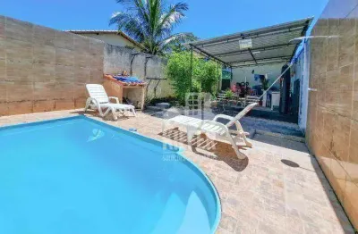 Casa com 2 quartos, piscina e área gourmet em localização estratégica em itaipuaçu