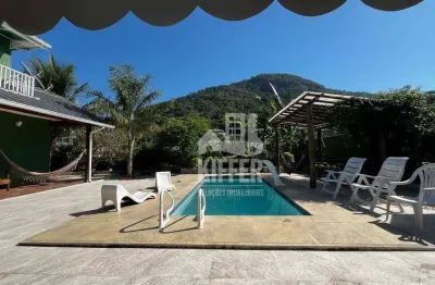 Casa com 4 quartos (3 suítes), piscina, área gourmet e salão de jogos – condomínio gan éden, maricá