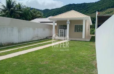Casa com 2 dormitórios à venda, 76 m² por r$ 330.000,00 - vale da figueira (ponta negra) - maricá/rj