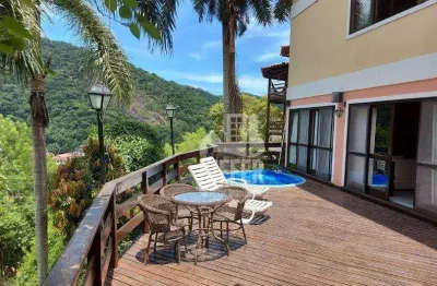 Casa com 4 quartos para alugar, 300 m² por r$ 11.450/mês - itaipu - niterói/rj