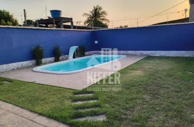 Casa com 2 dormitórios à venda, 110 m² por r$ 449.000,00 - cajueiros (itaipuaçu) - maricá/rj