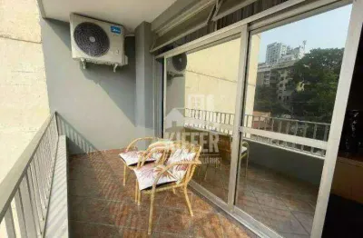 Apartamento com 3 dormitórios à venda, 130 m² por r$ 800.000,00 - ingá - niterói/rj