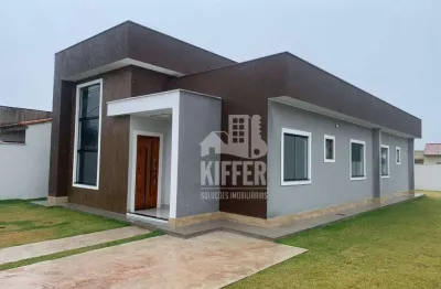 Casa alto padrão à venda em itaipuaçu – 3 quartos, suíte, moderna e pronta para morar