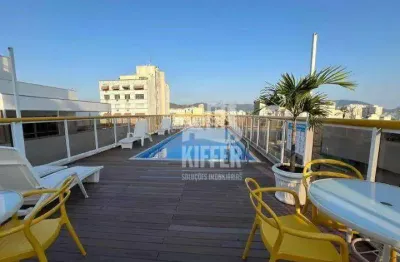 Apartamento com varanda, 2 quartos à venda, 90 m² por r$ 850.000 - icaraí - niterói/rj