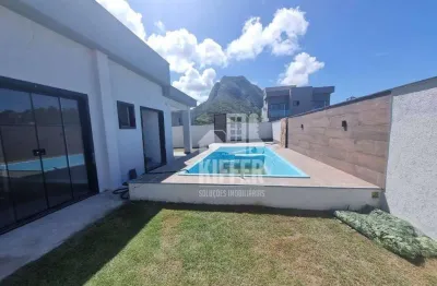 Casa em condomínio solaris com 3 dormitórios à venda, 150 m² por r$ 950.000 - cajueiros (itaipuaçu) - maricá/rj