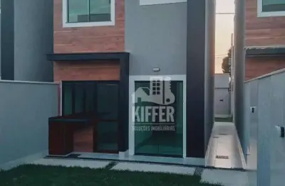Casa com 3 QUARTOS à venda, 94 m² por R$ 535.000 - Jardim Atlântico Leste (Itaipuaçu) - Maricá/RJ