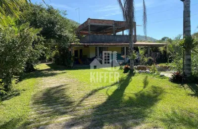 Casa com 2.500m² à venda em são josé do imbassaí - maricá | 3 quartos | lago | árvores frutíferas