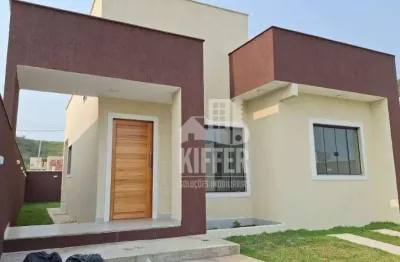 Casa com 2 quartos à venda, 70 m² por r$ 390.000 - pindobas - maricá/rj