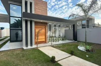 Casa com 3 dormitórios à venda, 129 m² por r$ 850.000,00 - jardim atlântico leste (itaipuaçu) - maricá/rj