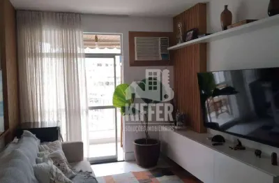 Apartamento com 2 dormitórios à venda, 70 m² por r$ 650.000,00 - icaraí - niterói/rj