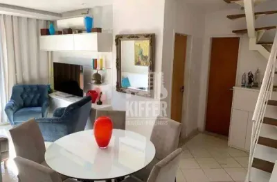 Cobertura com 3 dormitórios à venda, 120 m² por r$ 890.000,00 - icaraí - niterói/rj