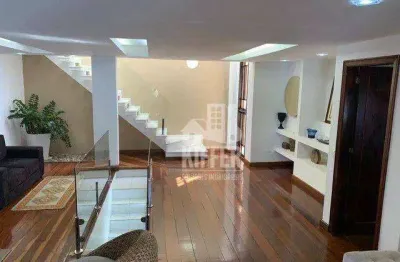 Casa com 3 dormitórios à venda, 380 m² por r$ 1.100.000,00 - maria paula - niterói/rj