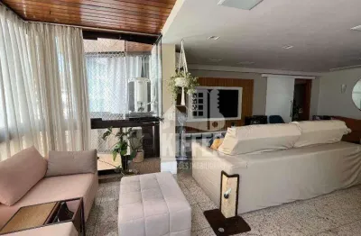 Apartamento com 4 dormitórios à venda, 300 m² por r$ 1.200.000,00 - vital brasil - niterói/rj