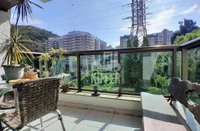 Apartamento com varanda, 2 quartos, 1 suíte, vaga de garagem, lazer total,73m² por r$ 530.000,00 - santa rosa - niterói/rj