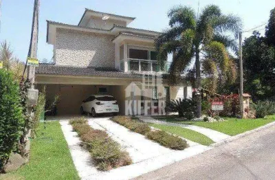 Casa alto padrão em condomínio fechado no rio do ouro – 5 quartos e área gourmet