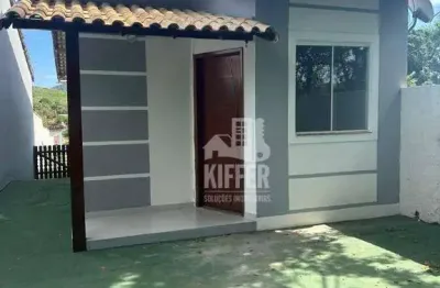 Casa com 2 dormitórios à venda, 60 m² por r$ 307.000,00 - ponta grossa - maricá/rj