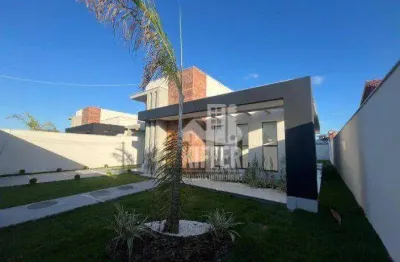 Casa com 3 dormitórios à venda, 150 m² por r$ 878.000,00 - jardim atlântico central (itaipuaçu) - maricá/rj