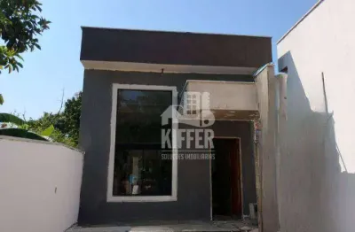 Casa com 3 dormitórios à venda, 76 m² por r$ 430.000,00 - condado de maricá - maricá/rj
