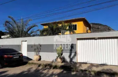 Casa com 4 dormitórios para alugar, 200 m² por r$ 4.500,00/mês - bosque fundo - maricá/rj