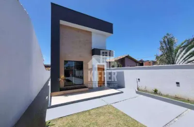 Casa com 3 quartos à venda, 100 m² por r$ 760.000 - jardim atlântico oeste (itaipuaçu) - maricá/rj