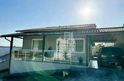 Casa com 3 dormitórios à venda, 122 m² por r$ 480.000 - condado de maricá