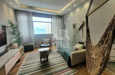 Apartamento com 3 quartos à venda, 140 m² por r$ 1.350.000 - icaraí - niterói/rj