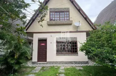 Casa com 1 dormitório à venda, 52 m² por r$ 245.000,00 - jardim atlântico central (itaipuaçu) - maricá/rj