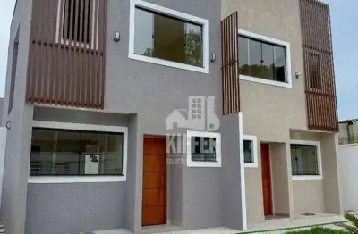 Apartamento duplex com 2 quartos à venda, 76 m² por r$ 375.000 - são josé do imbassaí - maricá/rj