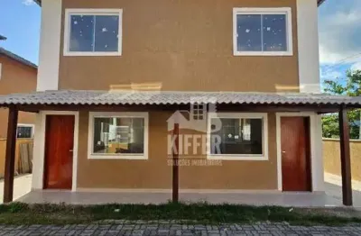 Casa com quintal privativo no itapeba village – 2 quartos e garagem