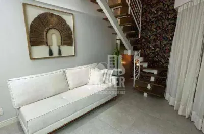 Loft com 1 dormitório à venda, 55 m² por r$ 600.000,00 - icaraí - niterói/rj