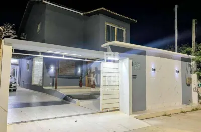Casa com 3 dormitórios à venda, 420 m² por r$ 850.000 - jardim atlantico - maricá/rj