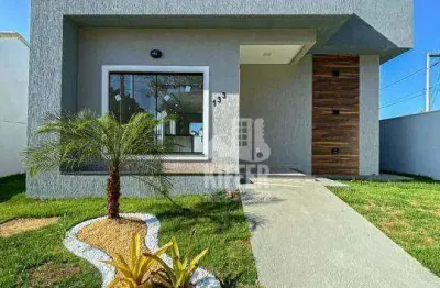 Casa com 3 dormitórios à venda – 241 m² – r$ 540.000 – condomínio dom village – ubatiba, maricá/rj  casa ampla e bem planejada, com 241 m², localizada