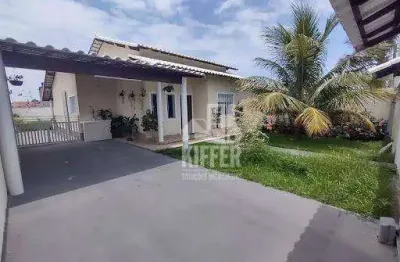 Casa com 3 quartos à venda, 86 m² por r$ 650.000 - jardim atlântico central (itaipuaçu) - maricá/rj