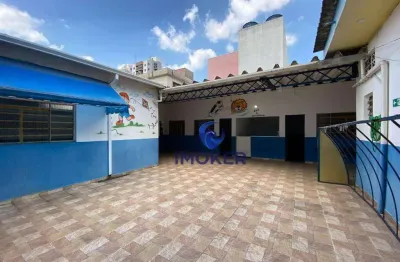 Imóvel comercial próximo ao centro de suzano/sp; para renda ou negócio próprio; 240 m² de á/t; esquina; + 200 m² de á/c; 8 salas; 4 banheiros; pátio.