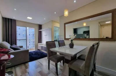 Apartamento totalmente mobiliado, praça das árvores, ferraz de vasconcelos/sp; 2 quartos; 1 vaga