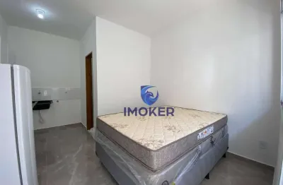 Kitnet semimobiliada próxima a estação de braz cubas; mogi das cruzes/sp; 1 dormitório; banheiro; cozinha; sem vaga de garagem.