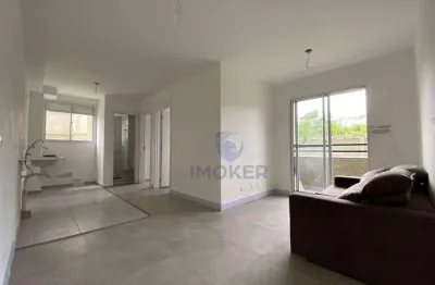 Apartamento térreo em Suzano/SP; 2 dormitórios; sala para dois ambientes com varanda; banheiro; 1 vaga.