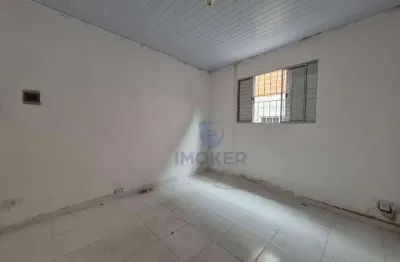 Casa individual Suzano/SP; 1 dormitório; cozinha; sala; área de serviço; sem vaga de garagem.