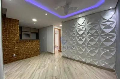 Apartamento térreo em Suzano/SP; 2 dormitórios; quintal; cozinha planejada; 1 vaga.