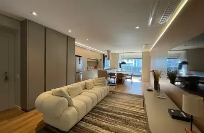 Imóvel p aluguel possui 105 m² | 2 suítes | 2 vagas | mobiliado jardim das acácias - são paulo - sp