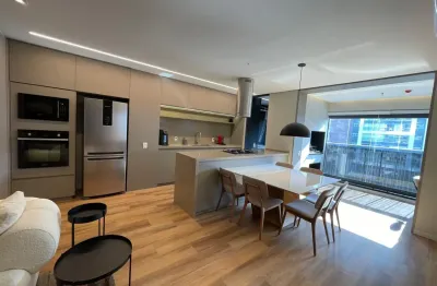 Imóvel p aluguel possui 105 m² | 2 suítes | 2 vagas | mobiliado jardim das acácias - são paulo - sp