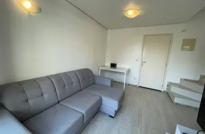 Apartamento duplex de 47 m² para aluguel 47 m² | 1 dorm suíte | varanda | lavabo | 1 vaga em itaim bibi - são paulo - sp