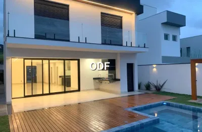 Maravilhoso sobrado, 3 suites, 4 vagas, cond. brisas de jundiaí